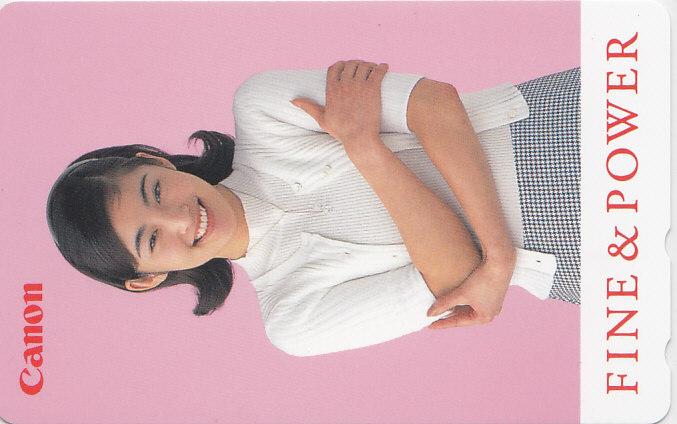 常盤貴子 Canon FINE&…/【テレカ】 S.11.17a ★送料最安75円~拍卖