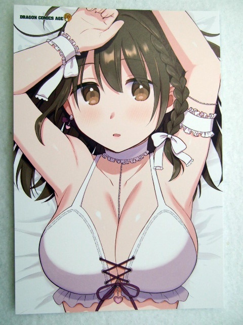 ワンダーグー 限定 『おっぱい揉みたい』って叫んだら、妹の友達と付き合うことになりました。 2巻 ポストカード 241109 特典 WonderGOO拍卖