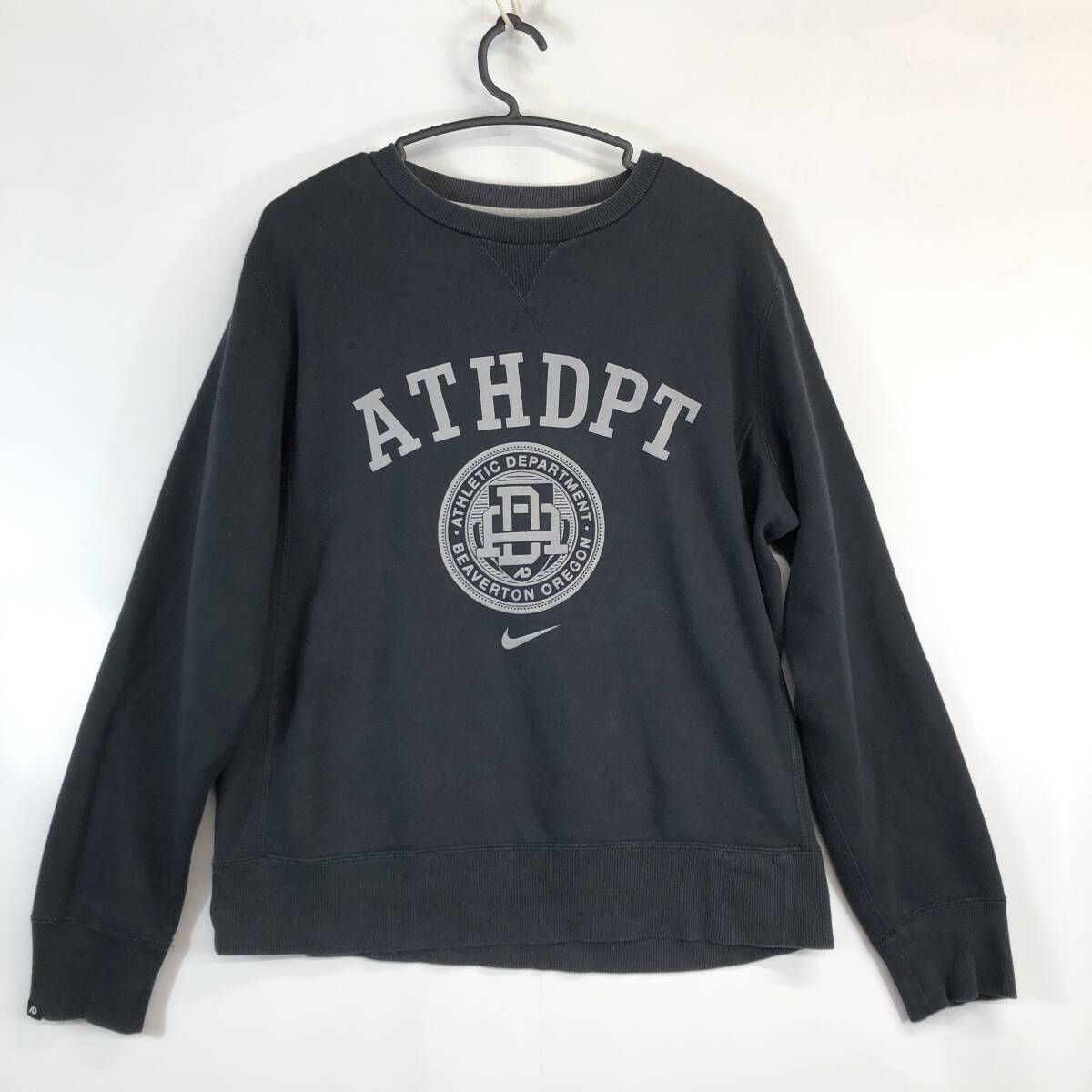 ナイキ NIKE 前Vスウェット ブラック Lサイズ ATHDPT 398352 メンズ拍卖