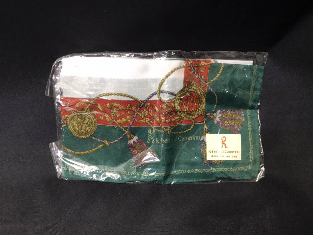 0003-01 現品のみ ハンカチ ROBERTA DI CAMERINO拍卖