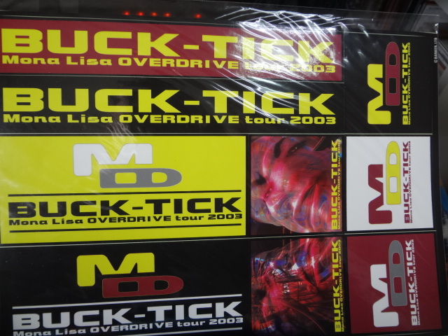 BUCK-TICK/Mona Lisa OVERDRIVE tour 2003 ステッカー拍卖