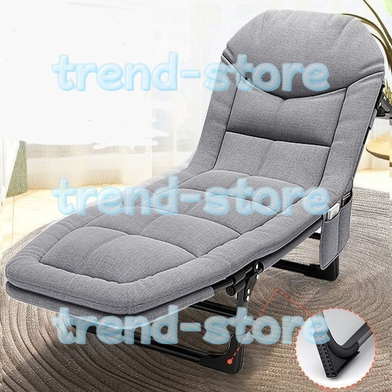 折りたたみベッド 簡易ベッド コット 折り畳み式ベッド 組み立て簡単 5段階調整 収納便利 耐荷重200kg 室内 アウトドア用 仮眠/残業/防災用拍卖