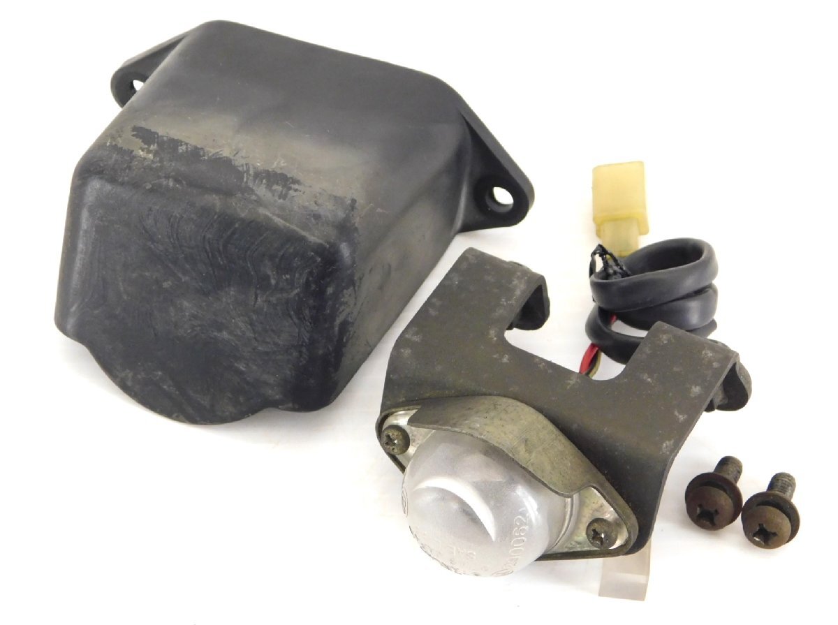 60【評価A】 GPZ750R ZX750G 水冷 実動 純正 ナンバー灯 & カバー TOP STANLEY 3748 JAPAN SAEL 83 50R-0021 A290062 ニンジャ GPZ900R拍卖