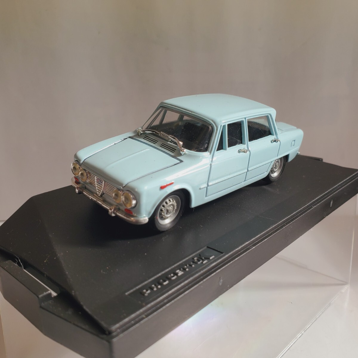 PROGETTO K 1/43「Alfa Romeo GIULIA 1962」プロゲット K アルファロメオ ジュリア 水色 イタリア製 新品未使用 915拍卖