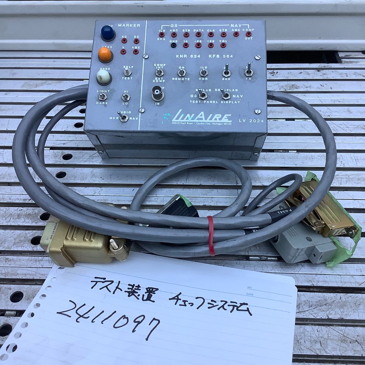 テスト装置(機器の整備品)中古品動作未確認ジャンク分かる方いかがですか?現状渡し品です。拍卖