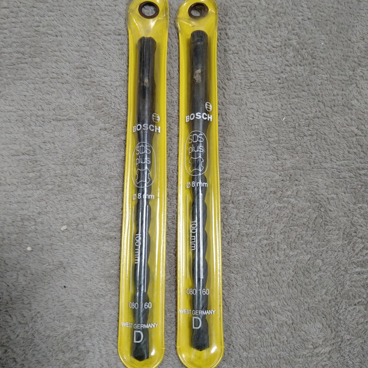 ジャンク品/長期保管品/BOSCH/ボッシュ/コンクリートドリル/SDSプラスビット/サイズΦ8.0mm全長160mm有効長100mm/ショート拍卖