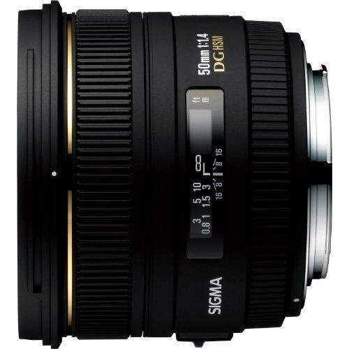 中古 1年保証 美品 SIGMA 50mm F1.4 EX DG HSM (キヤノンEF用)拍卖