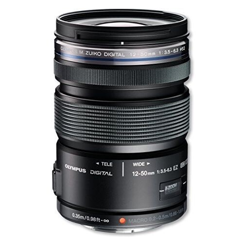 中古 1年保証 美品 OLYMPUS M.ZUIKO DIGITAL ED 12-50mm F3.5-6.3 EZ ブラック拍卖