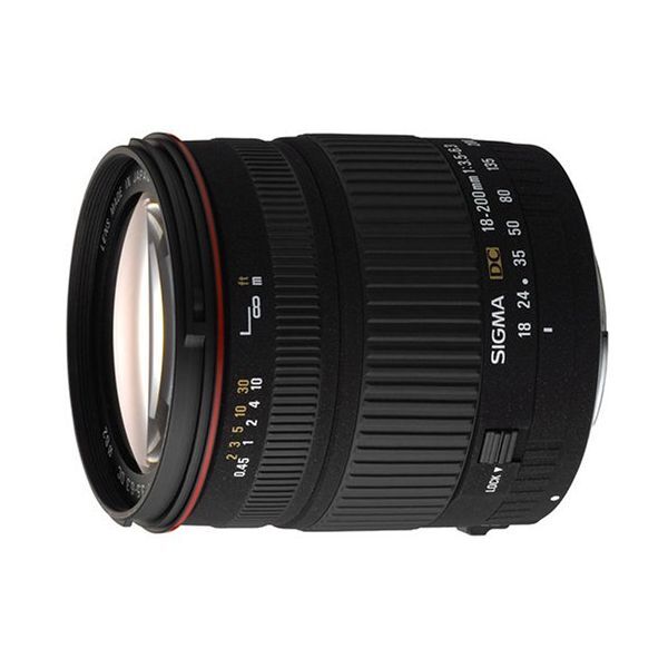 中古 1年保証 美品 SIGMA AF 18-200mm F3.5-6.3 DC (ニコン用/モーター非内蔵)拍卖