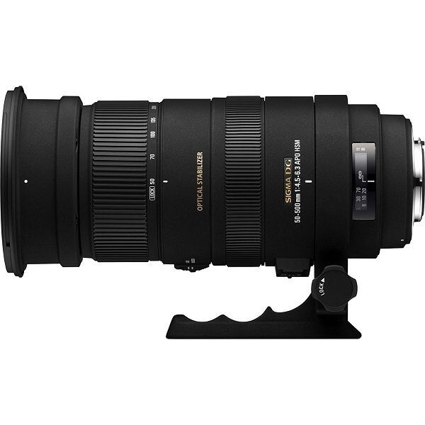 中古 1年保証 美品 SIGMA APO 50-500mm F4.5-6.3 DG OS HSM (ニコンF用)拍卖
