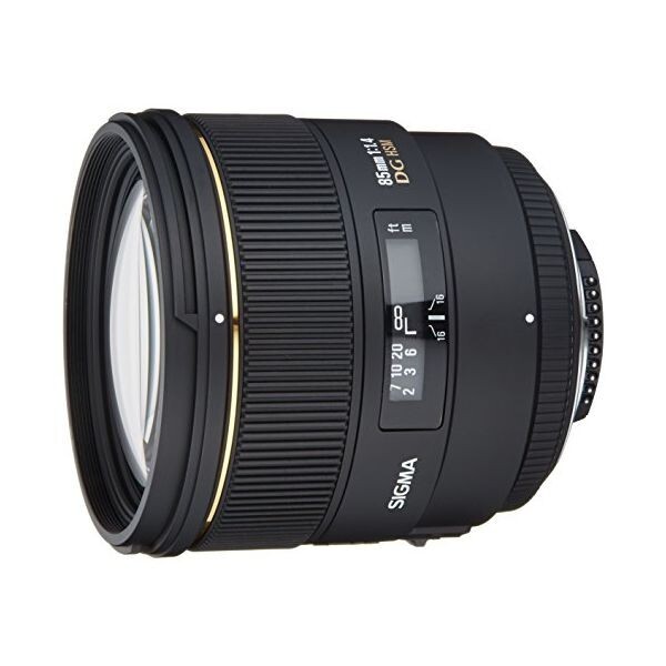 中古 1年保証 美品 SIGMA 85mm F1.4 EX DG HSM (ニコンF用)拍卖