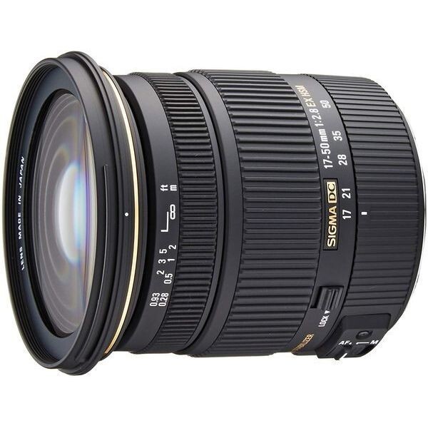 中古 1年保証 美品 SIGMA 17-50mm F2.8 EX DC OS HSM (キヤノンEF用)拍卖