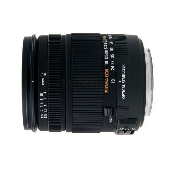中古 1年保証 美品 SIGMA 18-125mm F3.8-5.6 DC OS HSM (キヤノンEF用)拍卖
