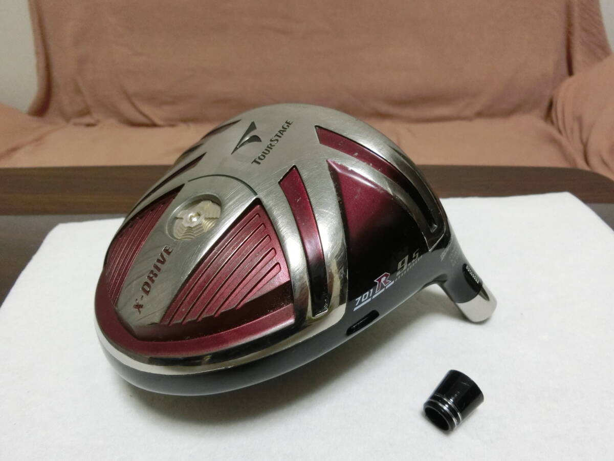 小ぶり+DEEPでつかまる!X-DRIVE/701R/限定/9.5/訳有ヘッド単/N24拍卖