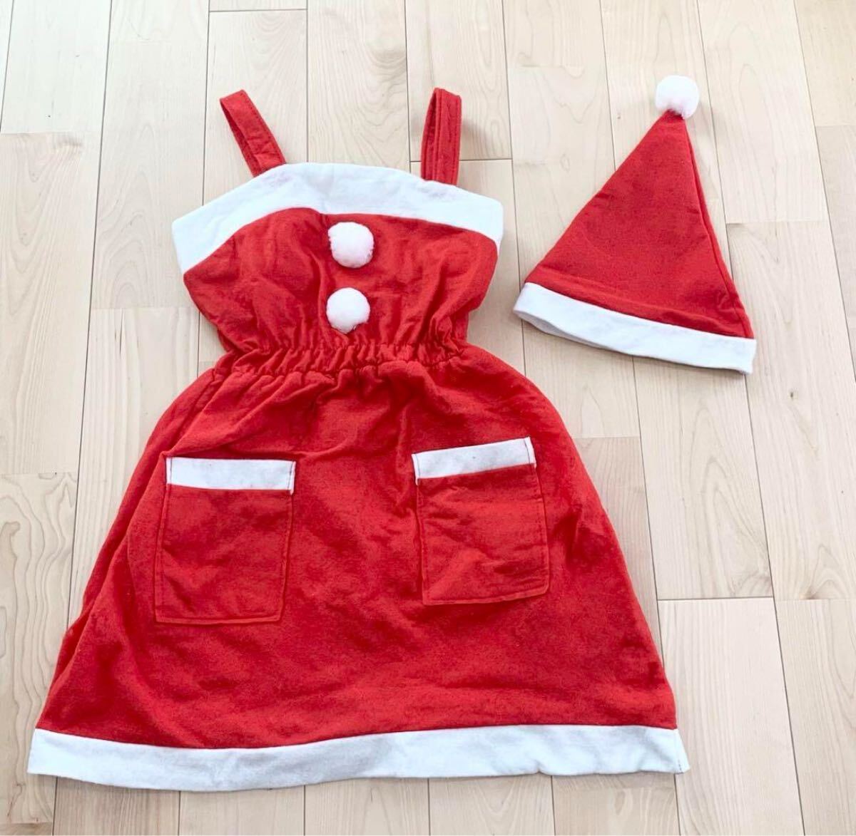 匿名配送 サンタコス ワンピース 帽子 クリスマスコスプレ拍卖
