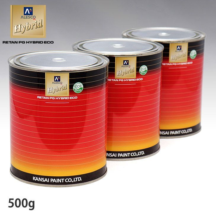 関西ペイント HB 調色 トヨタ 070 ホワイトパールマイカ カラーベース・パールベース各500g(希釈済)セット(3コート)Z25拍卖