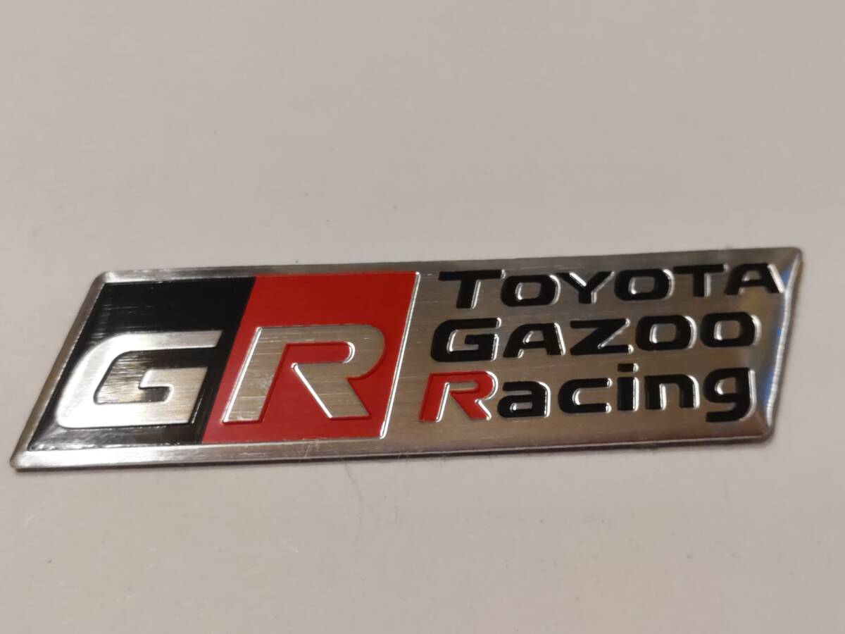 新品 金属製 GR GAZOO RACING ガズーレーシング トヨタ エンブレム拍卖