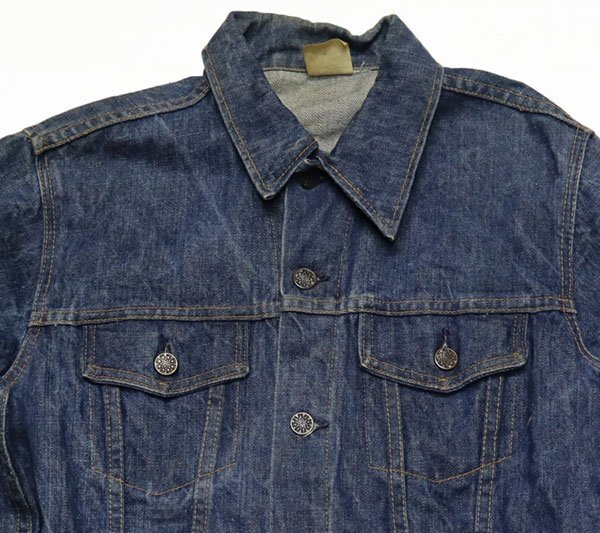 DJ39ぺニーズPENNEYSアメリカ古着アメリカ製デニムジャケット70'S80’SビンテージGジャンMトラッカージャケット/オールド&レトロスタイル拍卖