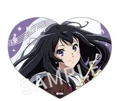 響け!ユーフォニアム 公式吹奏楽コンサート〜第7回定期演奏会〜 ハート型クリアカード 高坂麗奈拍卖