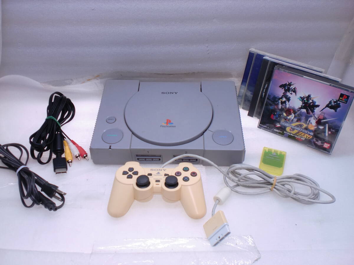 241102 プレイステーション本体 XIサイ SDガンダム 麻雀 メモリー 現状品拍卖