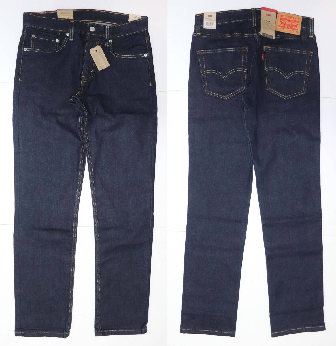 新品 リーバイス 04511-1042 W32 L32 511 スリムフィット インディゴ・リンス/濃紺 ストレッチデニム LEVI'S △拍卖