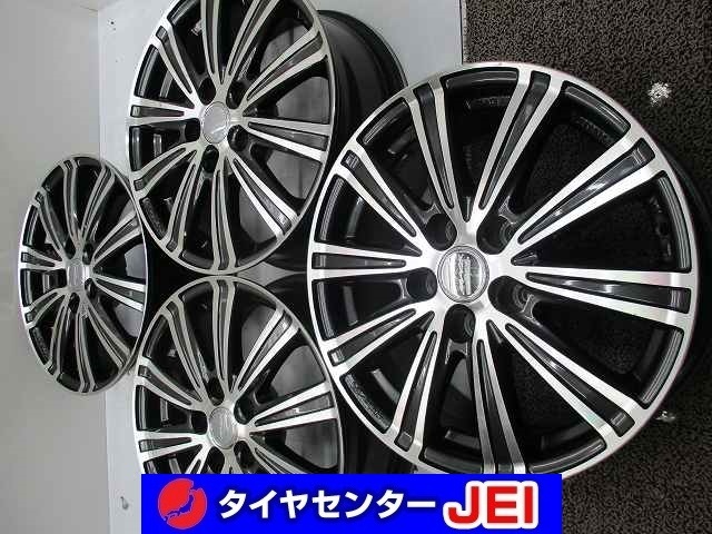 16インチ SMACK 6.5J+38 114.3 アルファード/ヴェルファイア 中古アルミホイール【4本セット】送料無料(A16-5061)拍卖