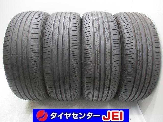 215-50R18 9-8.5分山 ダンロップ エナセーブEC300+ 2021年製 中古タイヤ【4本】送料無料(M18-8074)拍卖