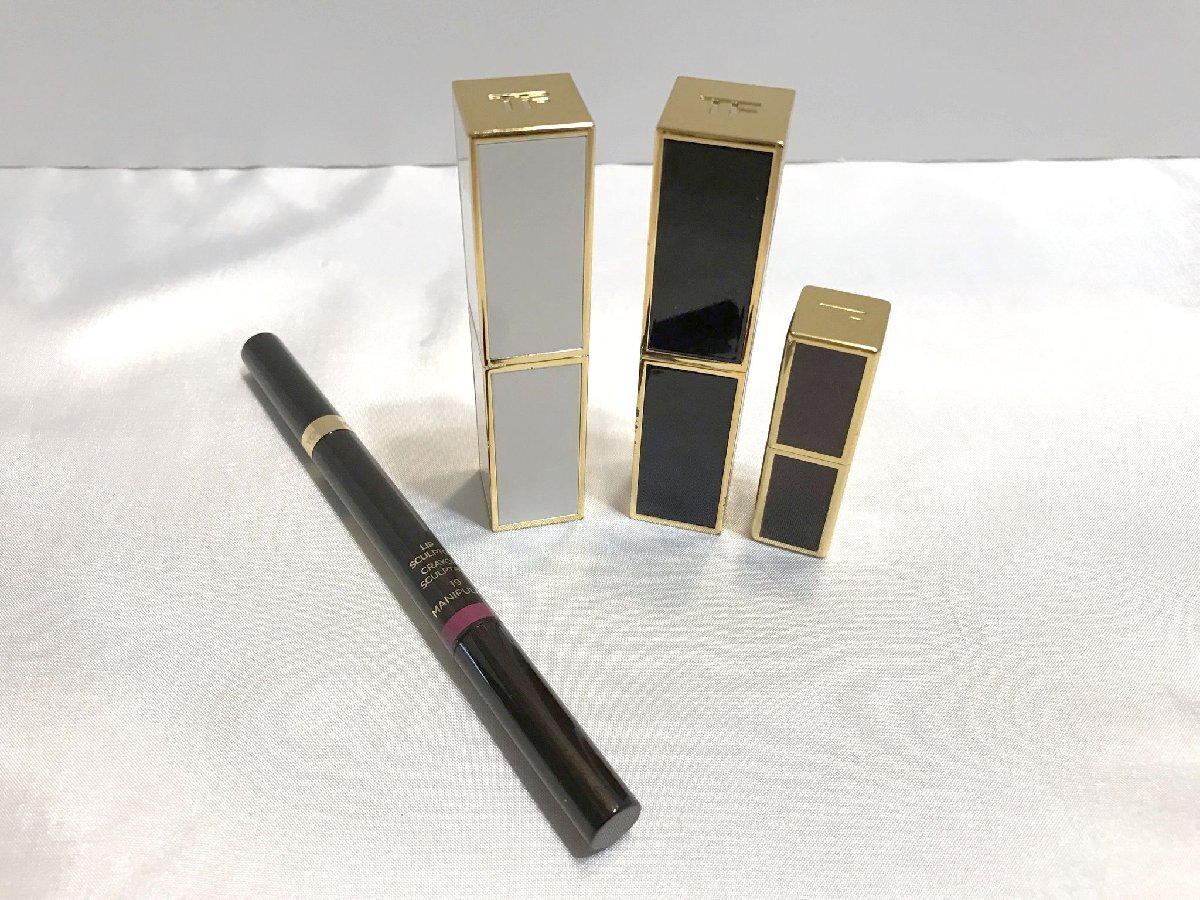 ■【YS-1M】 TOM FORD トムフォード ■ リップカラー 04 08 80 リップライナー 19 ■ 4点セット まとめ 【同梱可能商品】■D拍卖