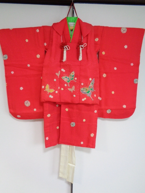 ★3歳女児★被布セット★七五三♪ 241112拍卖