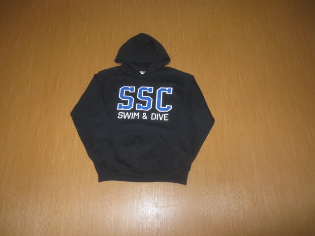 古着 GILDAN スウェットパーカ ブラックS SSC フード フーディー スウェットシャツ トレーナー パーカー プルオーバー拍卖