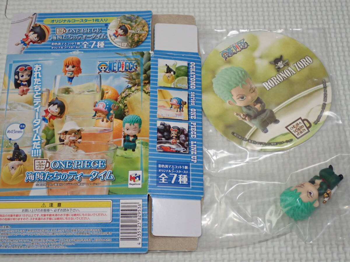 ONE PIECE 海賊たちのティータイム ロロノア・ゾロ コースター付 箱付★新品未開封拍卖