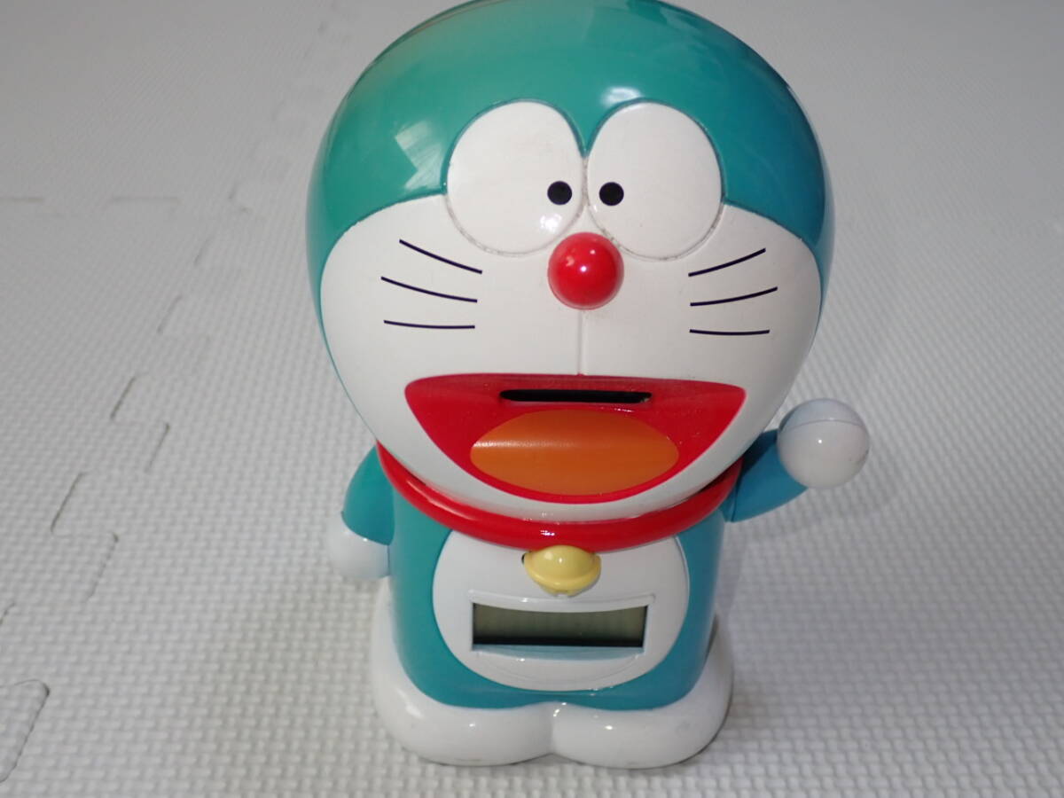 ドラえもん おしゃべりスロット貯金箱 ロッテ 液晶薄いです・ジャンク品拍卖
