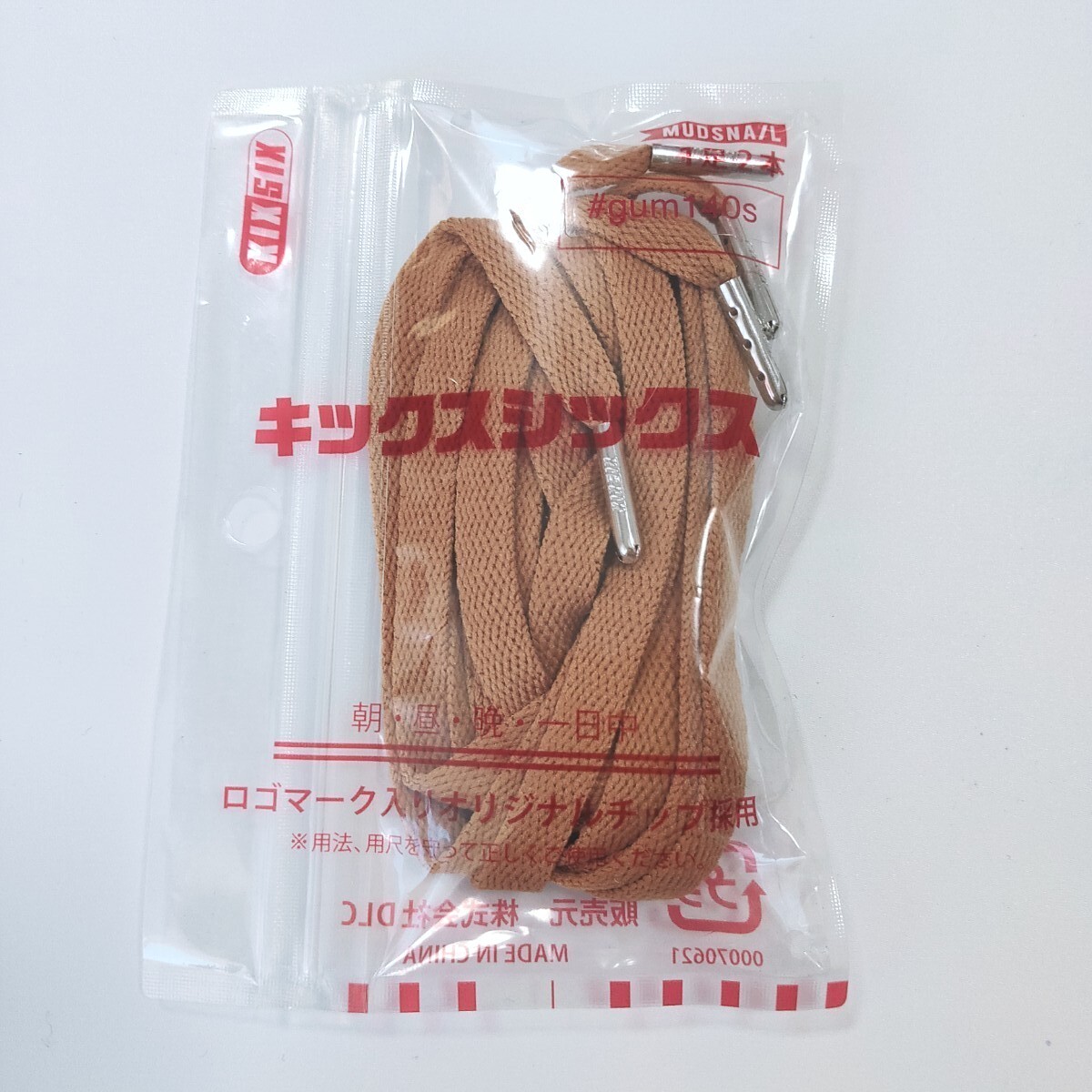 未使用品 KIXSIX シューレース 140㎝ キックスシックス 正規品 靴紐 拍卖