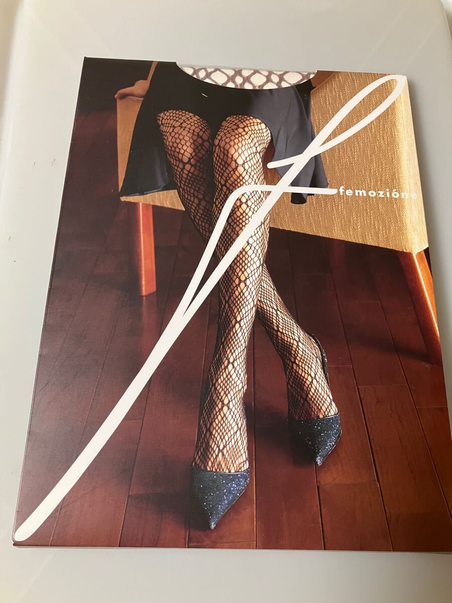 【送料無料】fukuske 福助婦人 femozione panty stocking パンスト クアドラータ ライトプラム パンティストッキング ネット デザイン 網拍卖