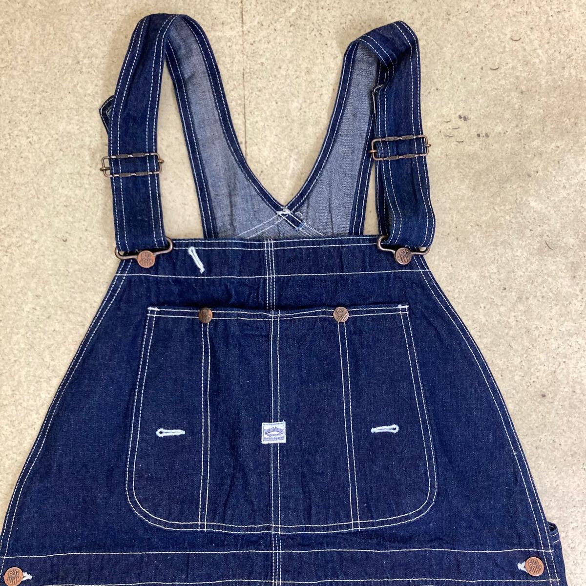 極希少 70〜80年代 BIG JOHN ヴィンテージ オーバーオール  つなぎ サロペット 70s BIG 検索 ボブソン 国産 ヴィンテージ拍卖