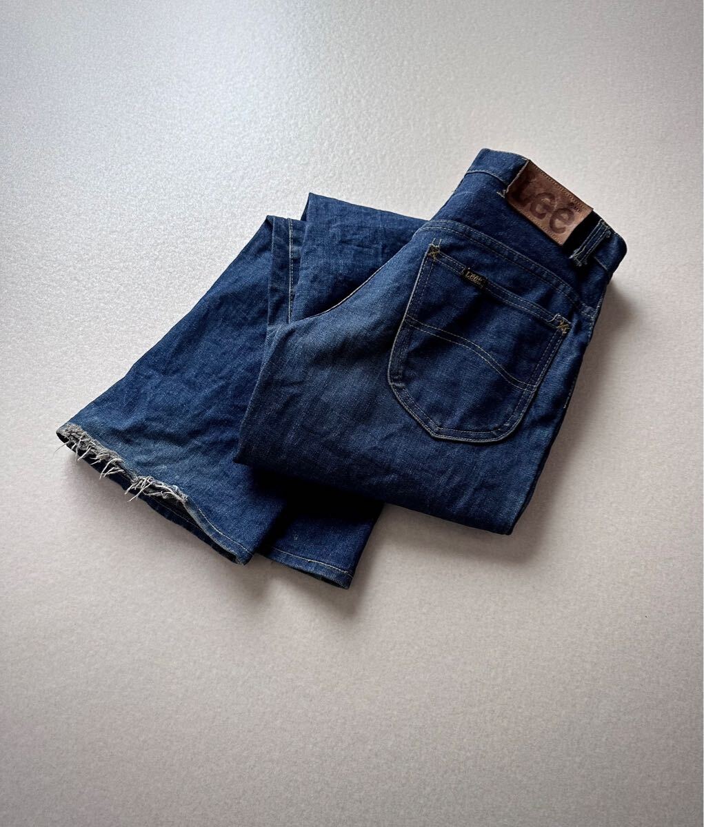 70s USA製 “ Lee ” 200-0341 BOOT CUT DENIM OLD VINTAGE アメリカ製 リー ユニチケ付きブーツカットデニム オールド ビンテージ拍卖