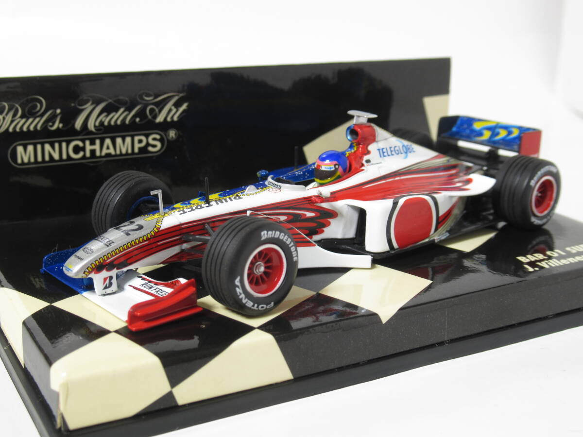 1/43 BAR 01 スーパーテック J.ヴィルヌーブ 1999拍卖