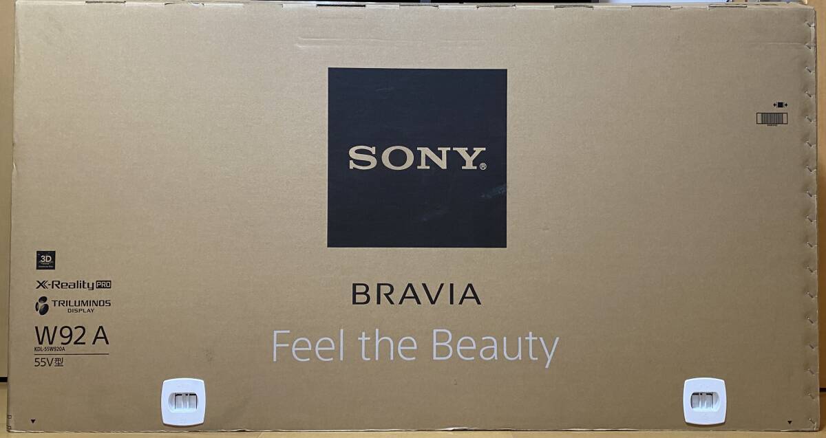 美品!SONY ソニー 55V型 4倍速液晶 テレビ ブラビア KDL-55W920A拍卖