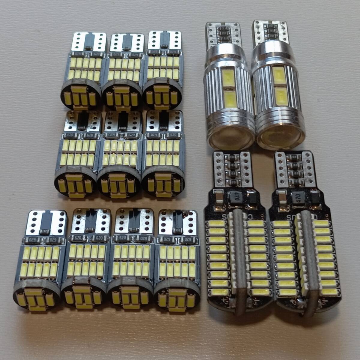 最強!20系 ヴェルファイア アルファード 超爆光! T10 LED ルームランプ ナンバー灯 バックライト 14個セット ホワイト トヨタ /72/10/26/4拍卖