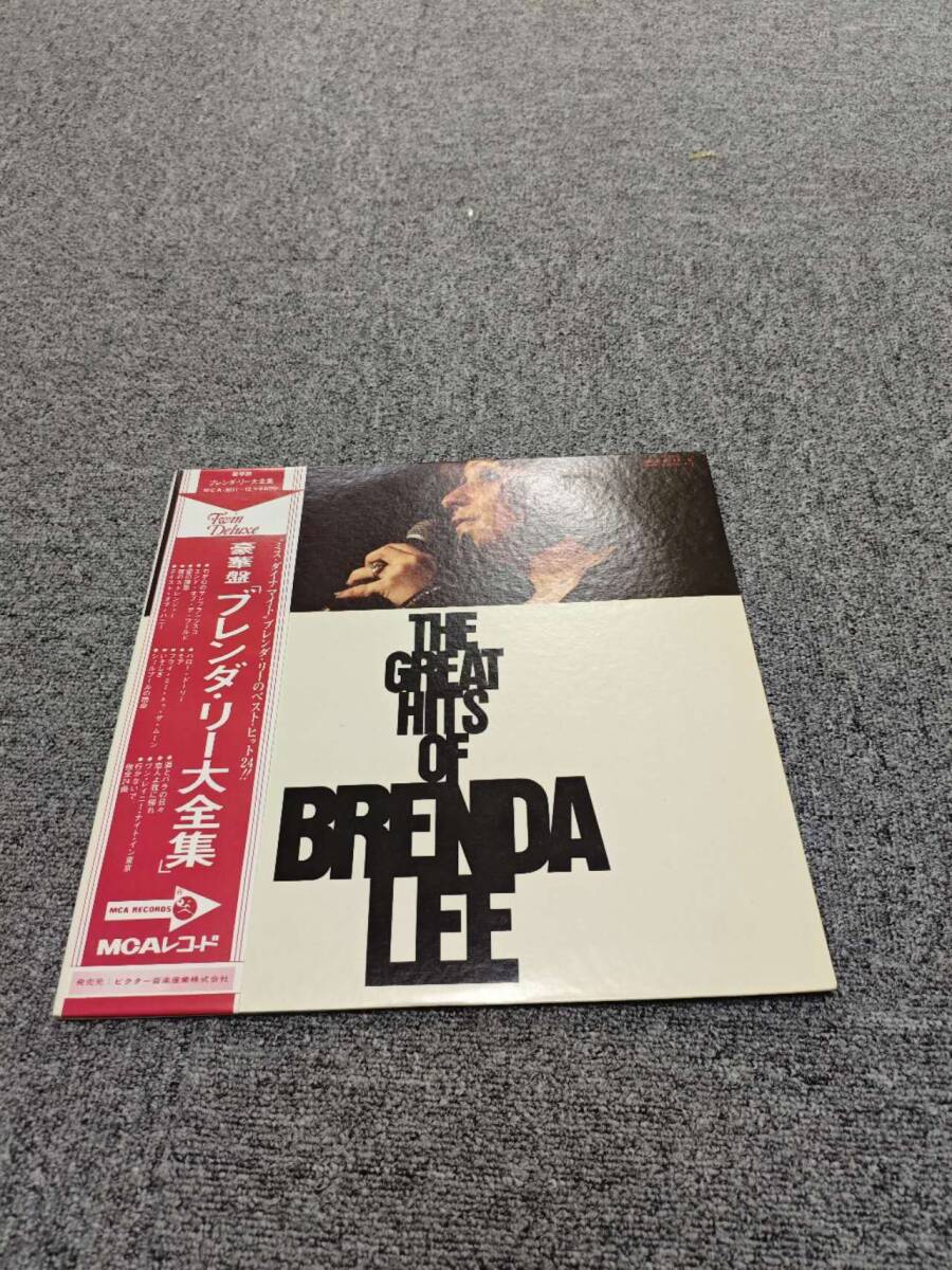 12inch 2LP★ブレンダ・リー/THE GREAT HITS OF BRENDA LEE★MCA 9011~2/L110920拍卖