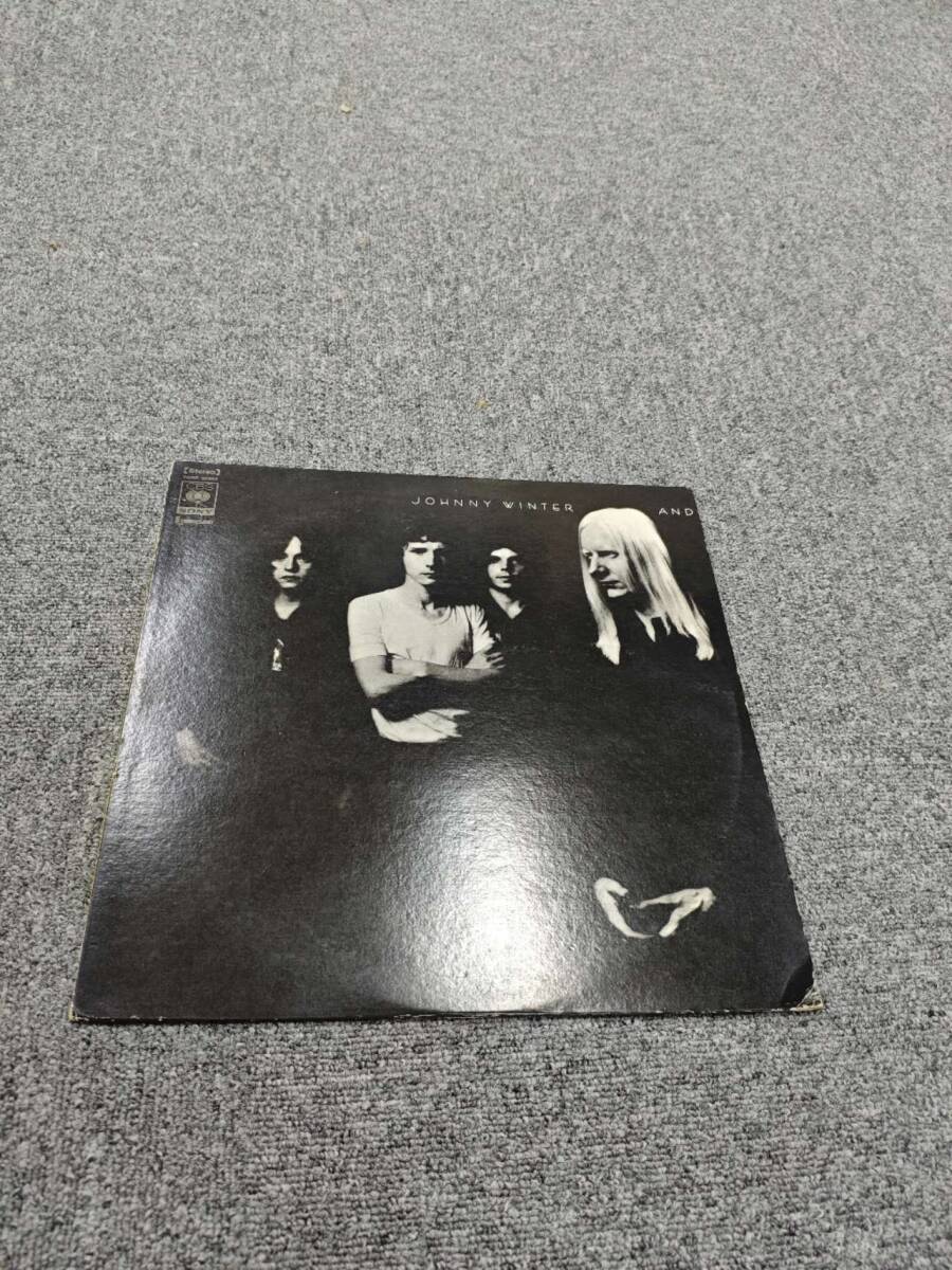 1974年 国内盤 JOHNNY WINTER AND / JOHNNY WINTER AND 12”LP オリジナル SONP-50362 CBS/Sony ジョニー・ウインター/NL112321拍卖