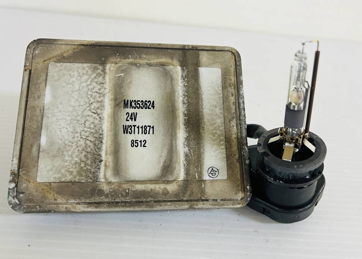 1B036m 三菱ふそう スーパーグレート QKG-FS54VZ HID バラスト バーナー セット MK353624 点灯確認済み 1拍卖