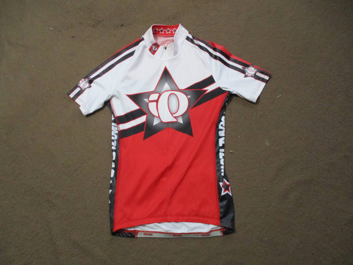 【パールイズミ】 P.R.Oシリーズ/両面・超デカロゴ  ハーフジップサイクル・ジャージ  【人気品】拍卖