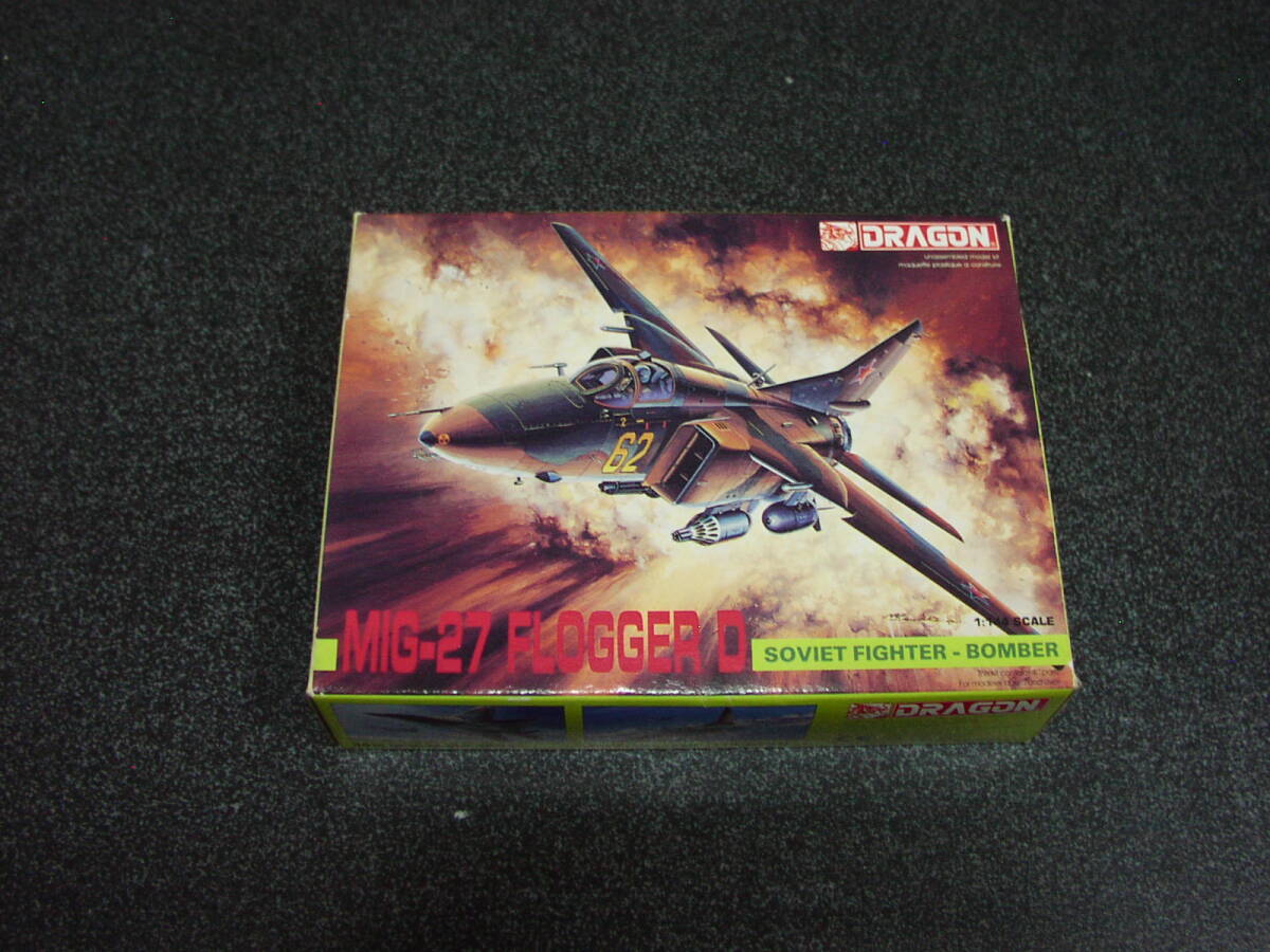 DRAGON 1/144 MIG-27 FLOGGER D プラモデル拍卖