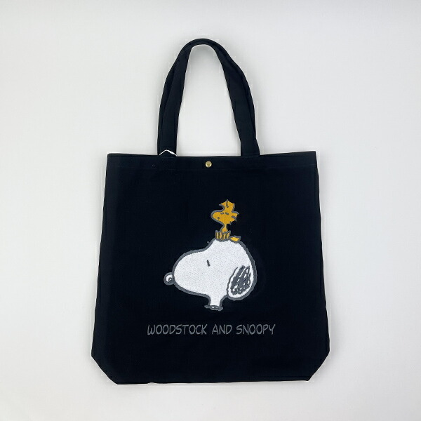 スヌーピー トートバッグ (スヌーピー&ウッドストック) SNOOPY拍卖