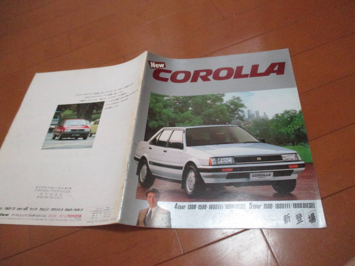 45500 カタログ ■トヨタ カローラ昭和59.2 発行●37 ページ拍卖