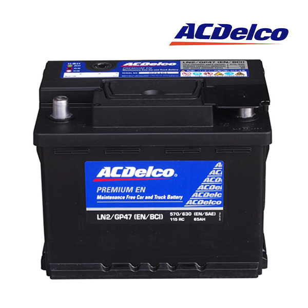 送料無料 正規品 AC DELCO ACデルコ バッテリー LN2 メンテナンスフリー ゴルフ/Cクラス/A4/TT/ミニ/V40/C70/3008/5008/カングー拍卖