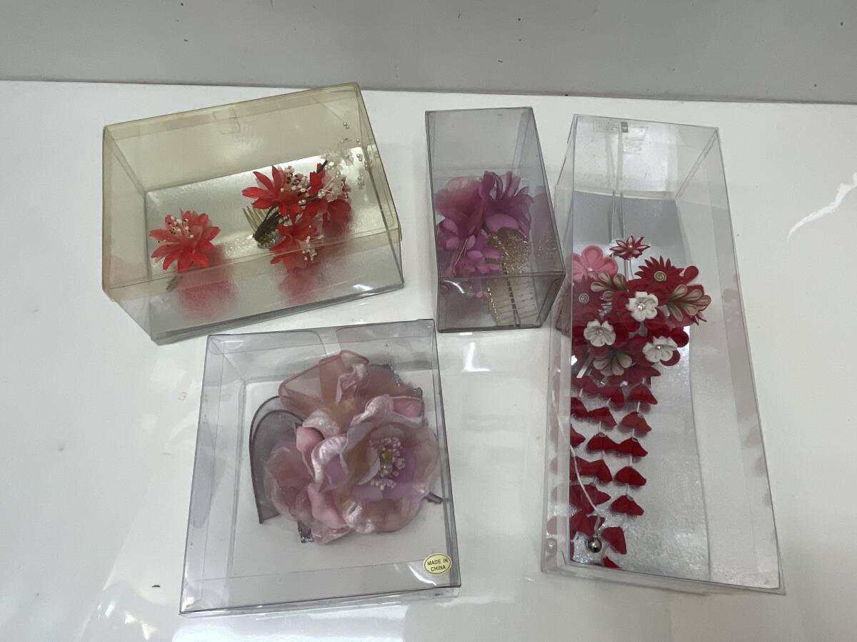 【D-3-R52】 和装小物 髪飾り まとめて拍卖