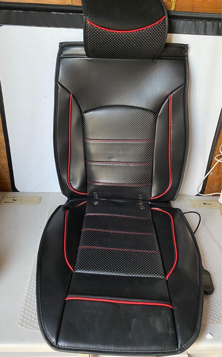 リラックス機能付 カーシート(振動/冷風/加熱機能あり) 2点【動作品】拍卖