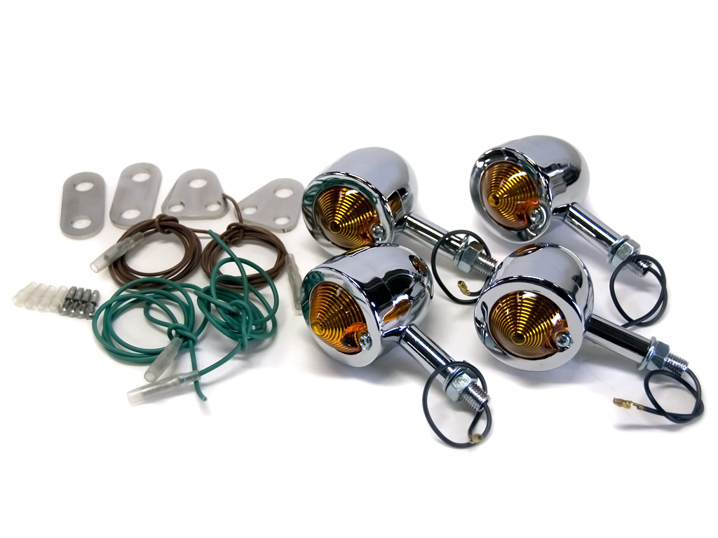 MOTOR ROCK SR400/500用 バレットウインカーキット (MR-LIT023)拍卖